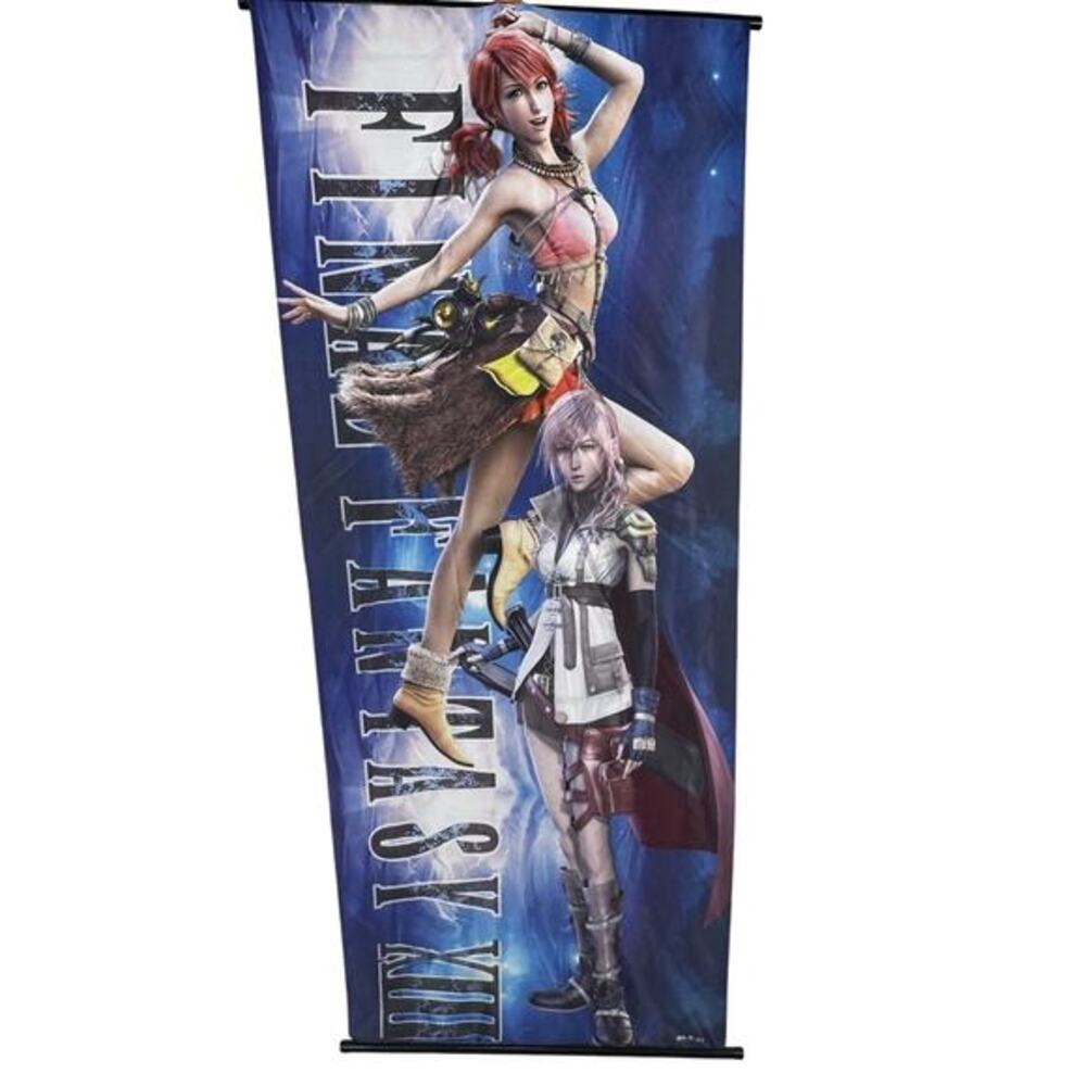 Final Fantasy XIII Oerba Dia Vanille Lightning Farron Wall Scroll 21x42 BH-B-61